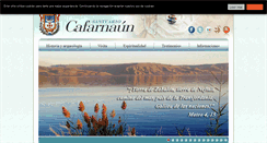 Desktop Screenshot of cafarnaun.custodia.org