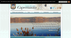 Desktop Screenshot of capernaum.custodia.org