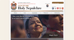 Desktop Screenshot of holysepulchre.custodia.org